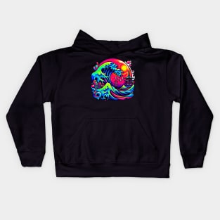 hokusai Kids Hoodie